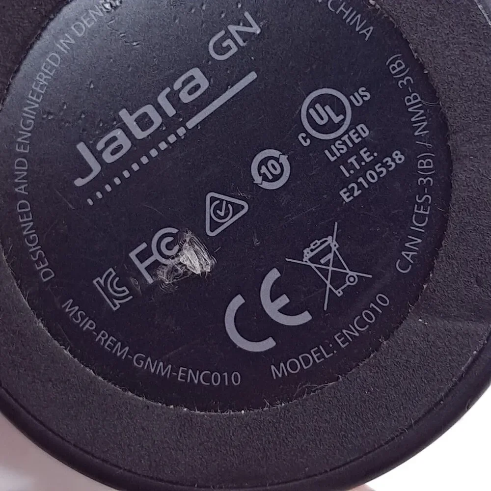 Jabra GN ENC010 Black USB Connector Standard Remote Control for Evolve 40 PART